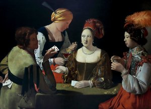 ダイヤのエースのイカサマ 作： Georges de La Tour