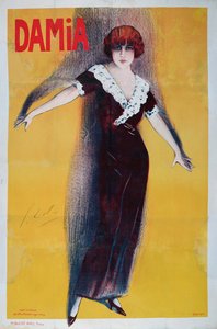 ダミアの広告ポスター (1889-1978) 作： Georges pseudonym of Edmond Vernier Dola