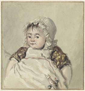 ポートレット・ヴァン・コーネリア・ヨハンナ・ヴァン・オス 作： Georgius Jacobus Johannes van Os