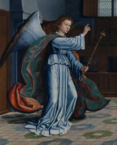 受胎告知、1506。 作： Gerard David