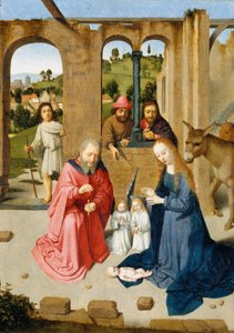 キリスト降誕、1482年 作： Gerard David