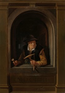 漁師の妻 作： Gerrit Dou