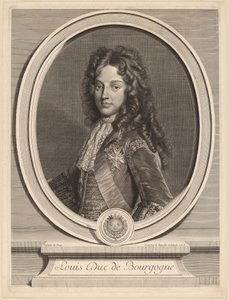 ブルゴーニュ公ルイ 作： Gerard Edelinck after François de Troy