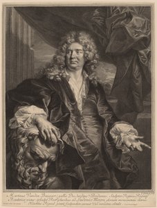 マルティン・デジャルダン 作： Gerard Edelinck after Hyacinthe Rigaud