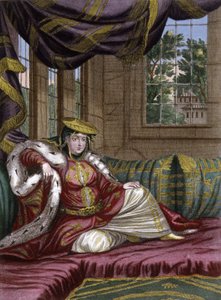 オスマン・トルコ宮廷のユダヤ人女性 作： Gerard Jean Baptiste Scotin