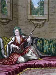 トルコ人女性 作： Gerard Jean Baptiste Scotin