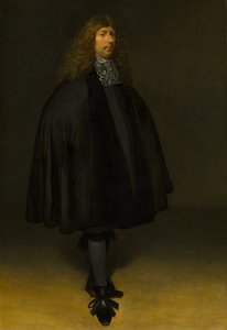 自画像、1668年頃。 作： Gerard Ter Borch the Younger