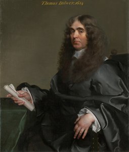 トーマス・ブルワーの肖像、1654年。 作： Gerard Van Soest