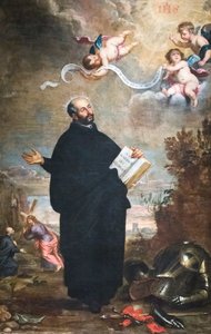 ロヨラの聖イグナチオ 作： Gerard & Wildens Jan (1586 1653) Seghers