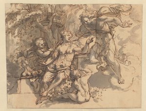 神話的または寓意的な表現 作： Gerard de Lairesse (rejected attribution)