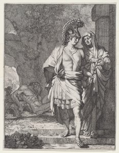 アエネアスとシビュラ 作： Gerard de Lairesse