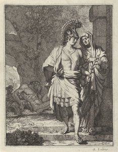 Aeneas en de Sibille van Cumae 作： Gerard de Lairesse