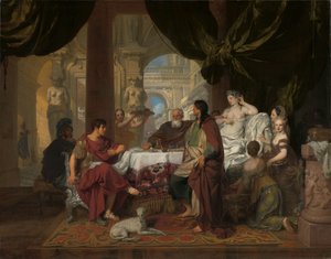 クレオパトラの晩餐会 クレオパトラの晩餐会 作： Gerard de Lairesse