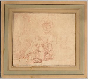 平和と正義の口づけ 作： Gerard de Lairesse