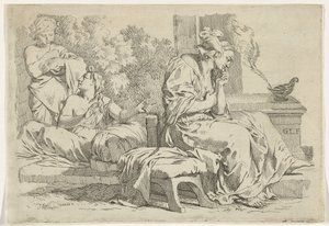 沈黙とおしゃべり 作： Gerard de Lairesse