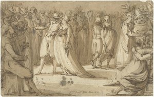 パーティーシーン イタリアンボール 作： Gerard ter Borch