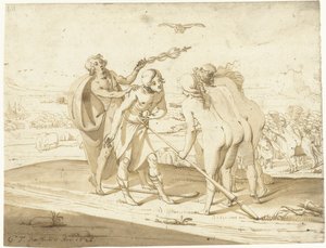パリの審判 作： Gerard ter Borch
