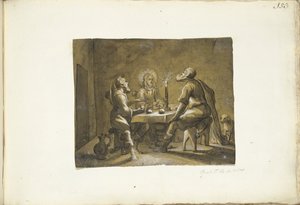 エマオでの食事 作： Gerard ter Borch (I)