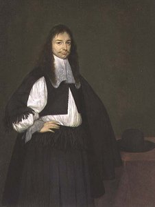 紳士の肖像、c.1667-8（ペアについては64506を参照）