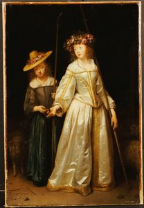 アーティストの義理の妹で、妹のカタリーナがフルートを演奏した1651