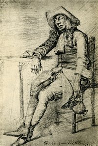 飲み騒ぐ人 作： Gerard ter Borch