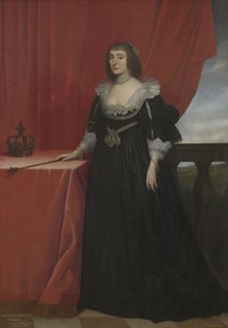 ボヘミア女王エリザベス・スチュアート（1596-1662）の肖像