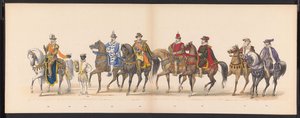 ライデン学生のマスカレード、1875年（プレート10） 1875 年 6 月 15 日にライデン学生団のメンバーが開催した仮面舞踏会。