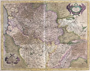 フランス、アルトワ（彫刻 作： Gerardus Mercator