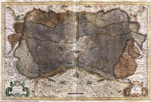 オーストリア（彫刻 作： Gerardus Mercator