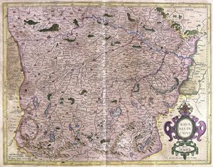 ドイツ・バイエルン州（彫刻 作： Gerardus Mercator