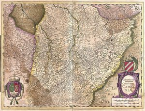 フランス・シャンパーニュ地方（彫刻 作： Gerardus Mercator
