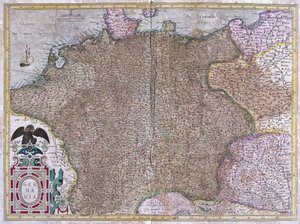 ドイツ (彫刻) 作： Gerardus Mercator