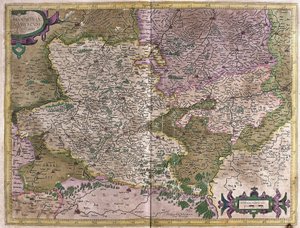 ベルギー、ナミュール、ハイノー(彫刻) 作： Gerardus Mercator