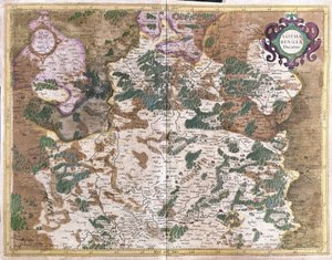 フランス・ロレーヌ地方（彫刻 作： Gerardus Mercator
