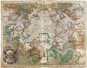 ルクセンブルク（彫刻 作： Gerardus Mercator