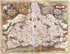 チェコのモラヴィア地方（彫刻 作： Gerardus Mercator