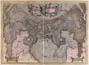 オランダ（彫刻 作： Gerardus Mercator