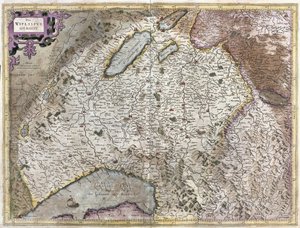 スイス・ジュネーブ北東部（彫刻 作： Gerardus Mercator
