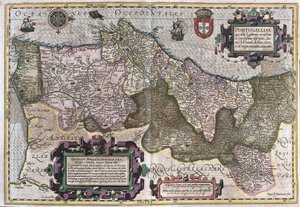 ポルトガル (彫刻) 作： Gerardus Mercator