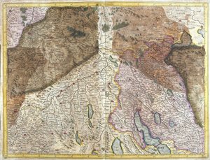 スイス (彫刻) 作： Gerardus Mercator