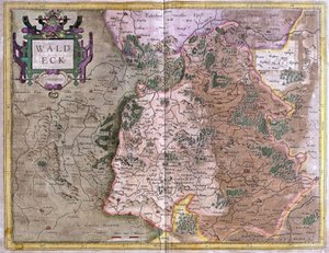 ドイツ、ヴァルデック（ヘッセン州）（彫刻 作： Gerardus Mercator