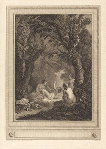 謎のブランコ、1784年。 作： Geraud Vidal