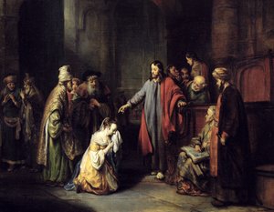 キリストと姦淫、1653年