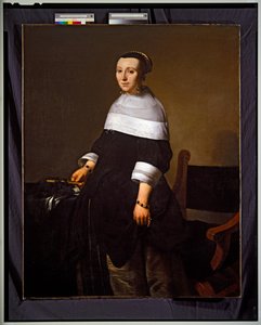 妻の肖像 作： Gerbrandt van den Eeckhout