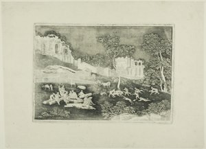イノシシ狩り 作： Gerhard Janssen