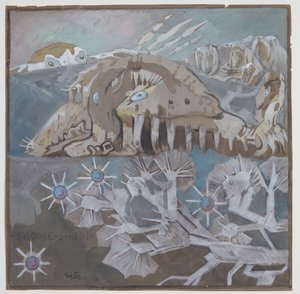 高い山 作： Gerhard Munthe