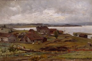 ビーチイメージ 作： Gerhard Peter Frantz Vilhelm Munthe