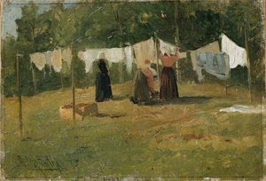 衣類乾燥 作： Gerhard Peter Frantz Vilhelm Munthe