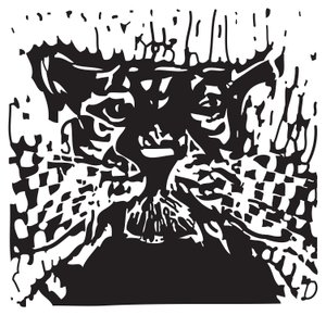 ひげのある猫 作： Gerhardt Isringhaus