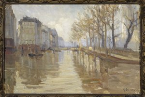 ケ・モンテベロ（1910年洪水） 作： Germain Eugene Bonneton